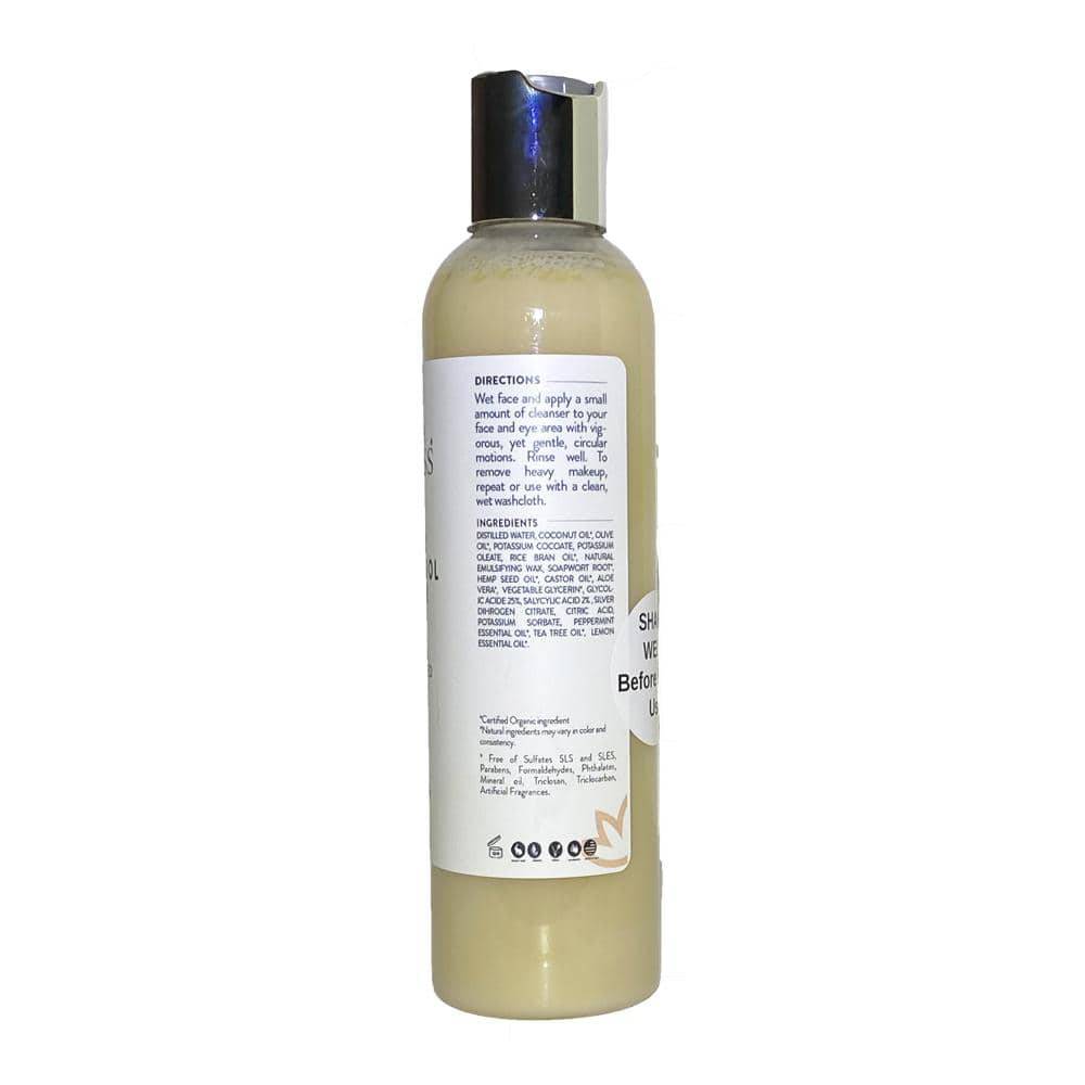 Organic Acne Cleanser w/ Hemp Seed Oil