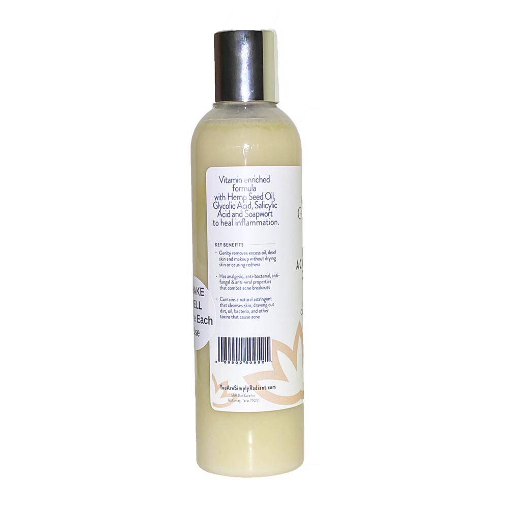 Organic Acne Cleanser w/ Hemp Seed Oil